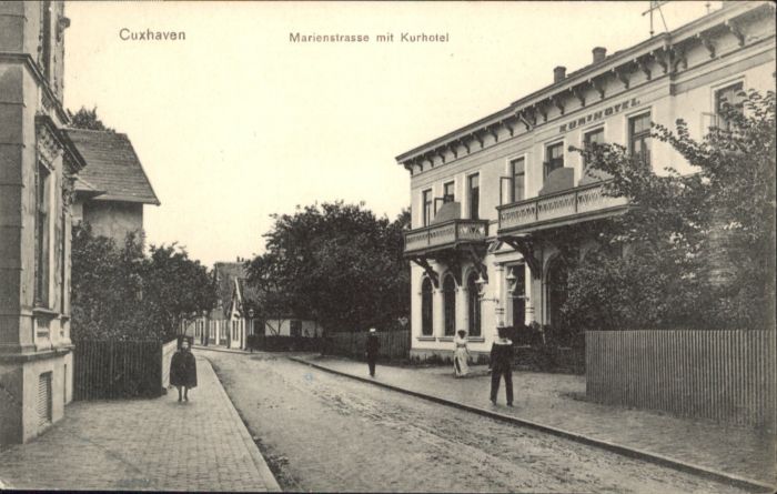 Cuxhaven Nordseebad Cuxhaven Marienstrasse Kurhotel