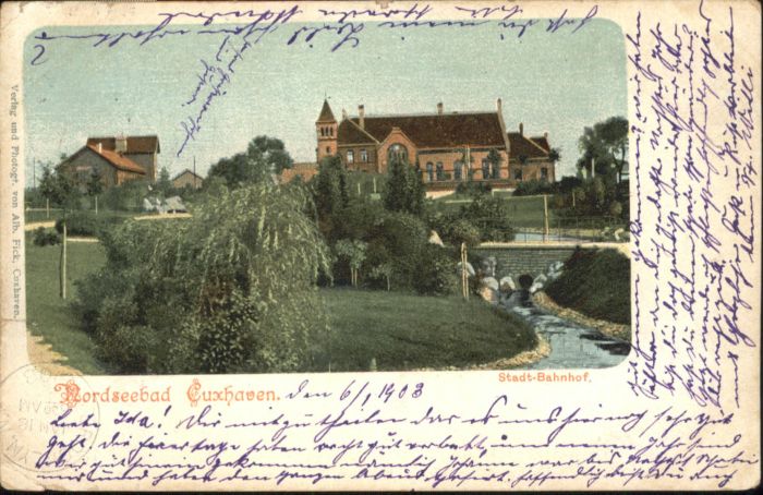 Cuxhaven Nordseebad Cuxhaven Bahnhof