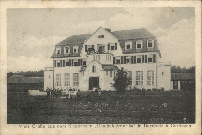 Nordholz Bremerhaven Kinderheim Deutsch Amerika