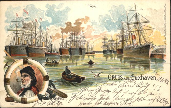 Cuxhaven Nordseebad Cuxhaven Hafen