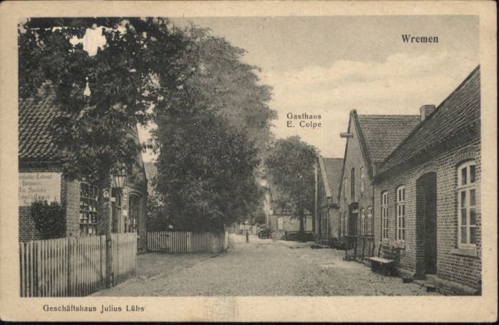 Wremen Geschäftshaus Julius Lübs x