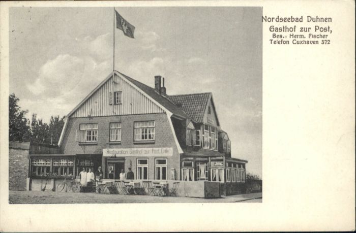 Duhnen Nordsee Duhnen Gasthof zur Post