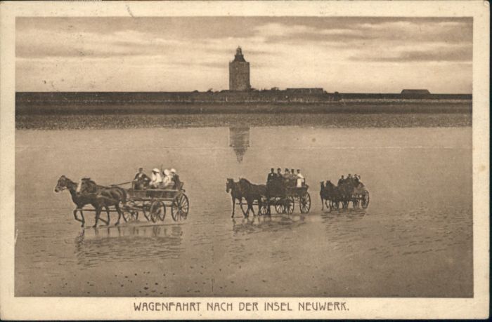 Insel Neuwerk Wagenfahrt