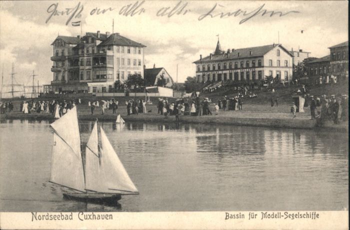 Cuxhaven Nordseebad Cuxhaven Segelboot