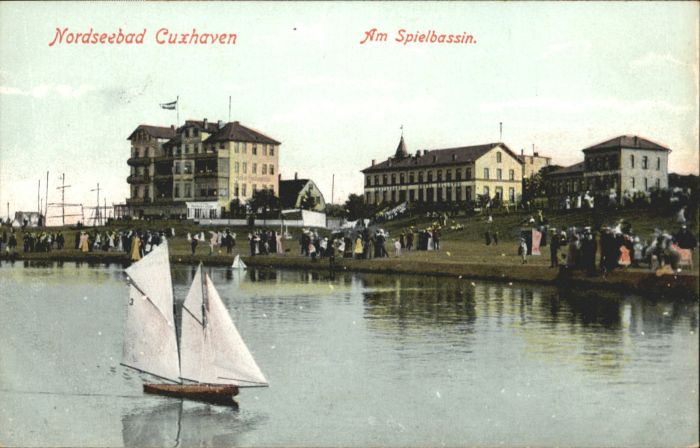 Cuxhaven Nordseebad Cuxhaven Spielbassin