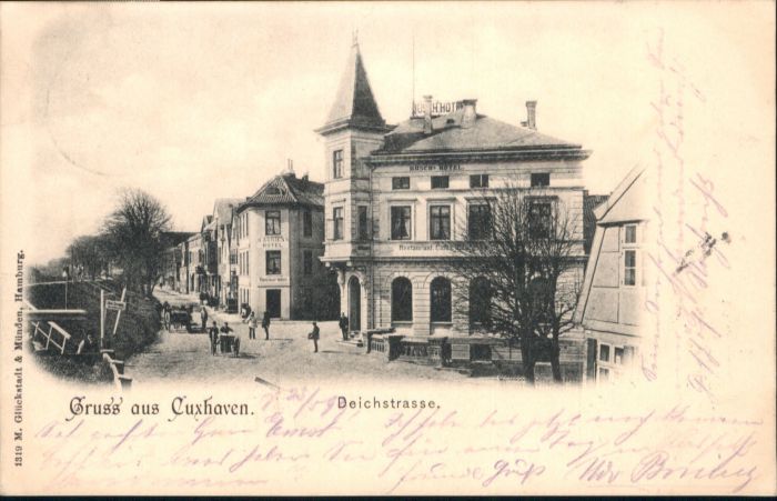 Cuxhaven Nordseebad Cuxhaven Deichstrasse