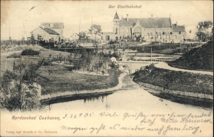 Cuxhaven Nordseebad Cuxhaven Bahnhof
