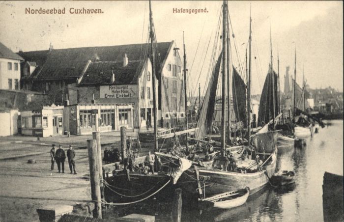 Cuxhaven Nordseebad Cuxhaven Hafen