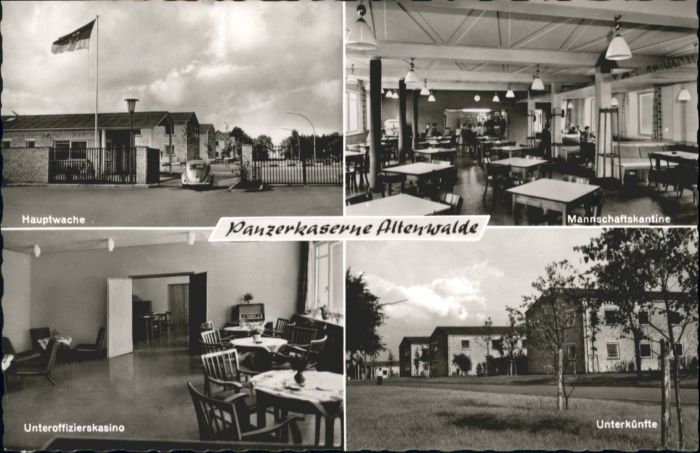 Altenwalde Panzerkaserne Hauptwache Mannschaftskan