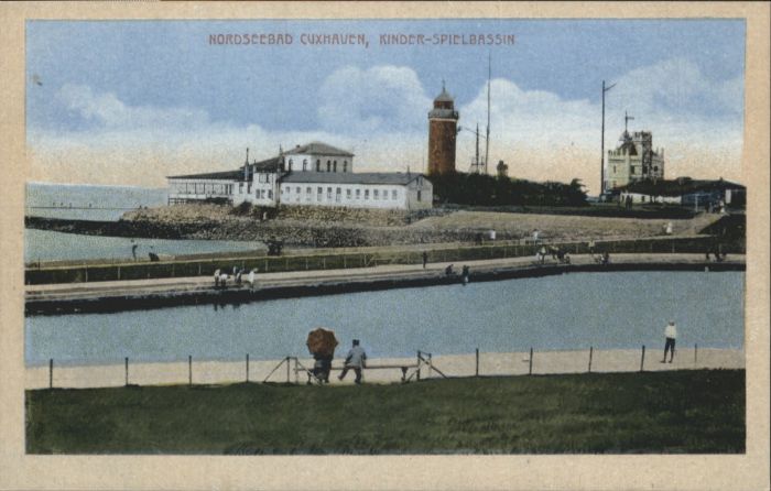 Cuxhaven Nordseebad Cuxhaven Kinder Spielbassin