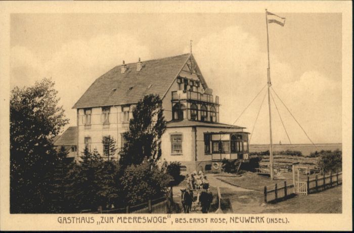 Insel Neuwerk Gasthaus zur Meereswoge