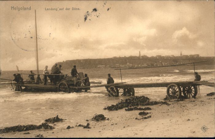 Helgoland Wattenwagen