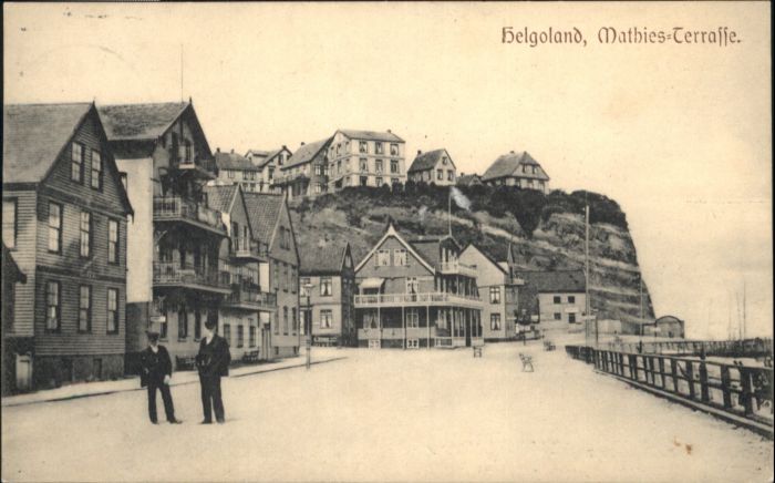 Helgoland Mathies Terrasse