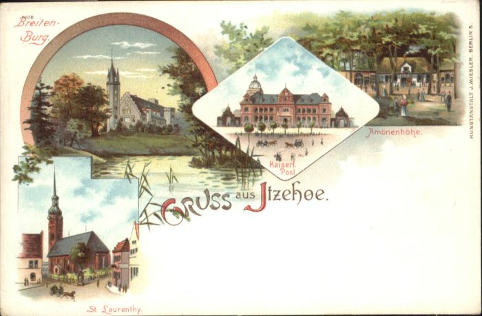 Itzehoe Breitenburg Post Amönenhöhe St Laurenth