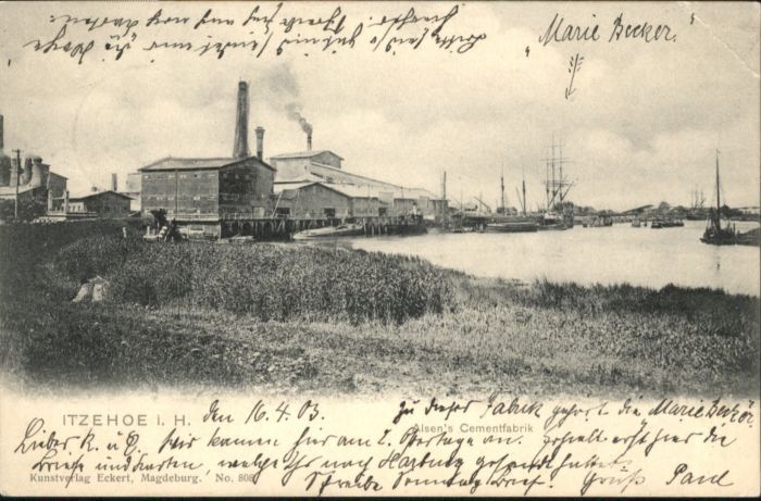 Itzehoe Alsens Cementfabrik