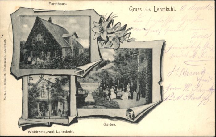 Lehmkuhl Forsthaus Waldrestaurant Lehmkuhl Garte