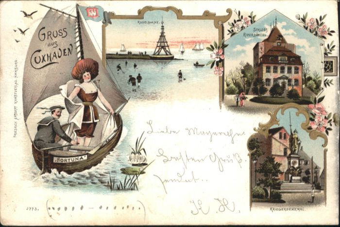Cuxhaven Nordseebad Cuxhaven Kugelbaake Schloss Ritzebüttel