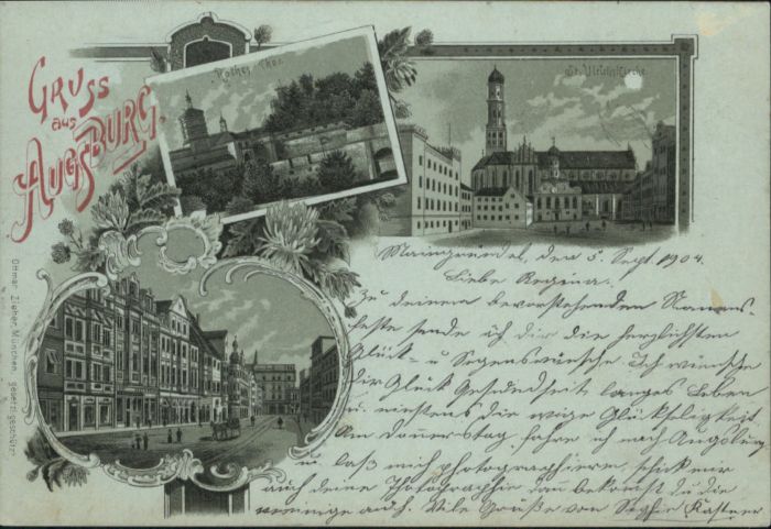 Augsburg Rotes Tor St Ulrichkirche