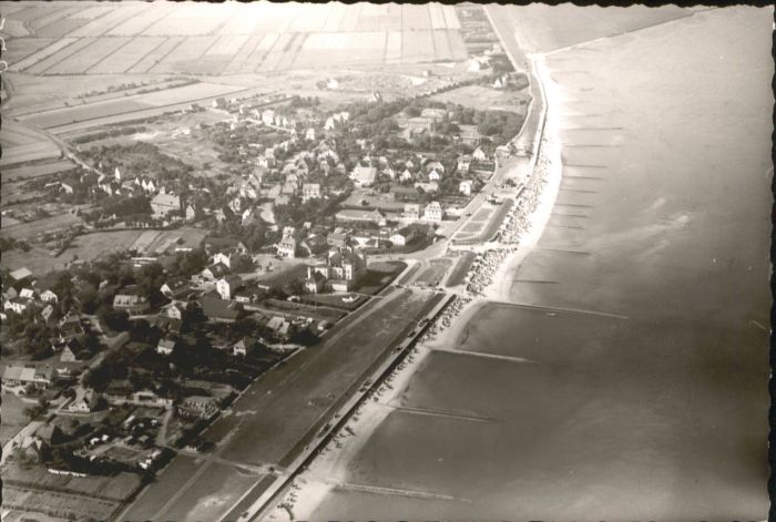 Duhnen Nordsee Duhnen Fliegeraufnahme