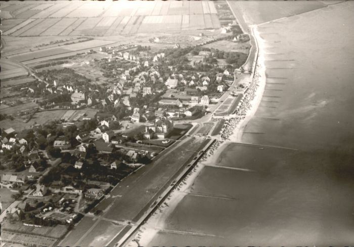 Duhnen Nordsee Duhnen Fliegeraufnahme
