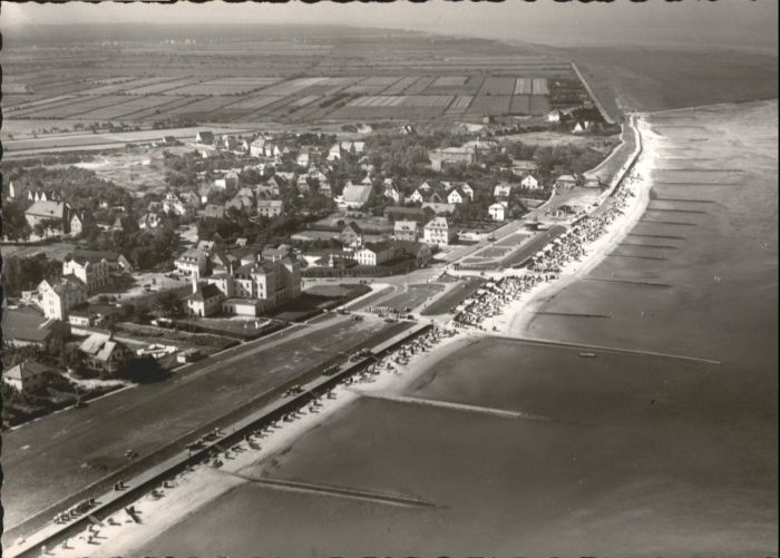 Duhnen Nordsee Duhnen Fliegeraufnahme