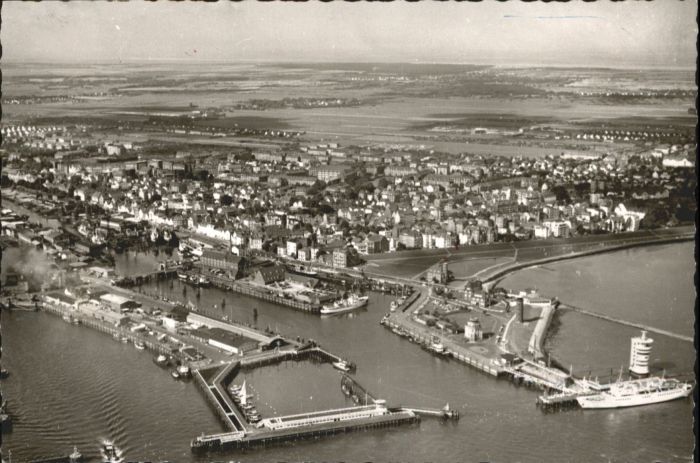 Cuxhaven Nordseebad Cuxhaven Fliegeraufnahme