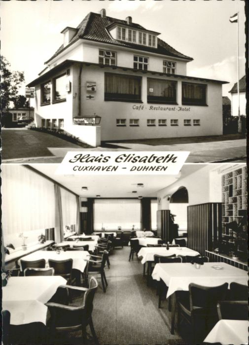 Duhnen Nordsee Duhnen Haus Elisabeth Cafe Restaurant H