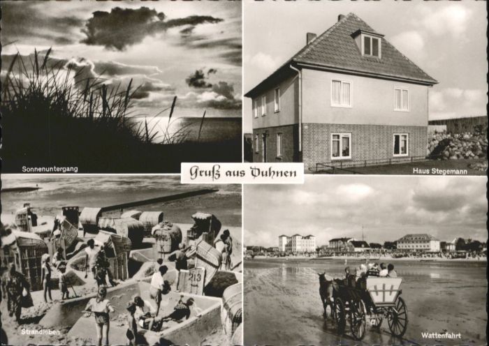 Duhnen Nordsee Duhnen Haus Stegemann Wattenfahrt