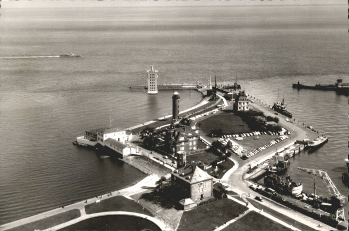 Cuxhaven Nordseebad Cuxhaven Fliegeraufnahme Alte Liebe