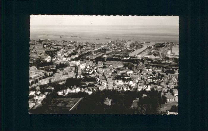 Cuxhaven Nordseebad Cuxhaven Fliegeraufnahme