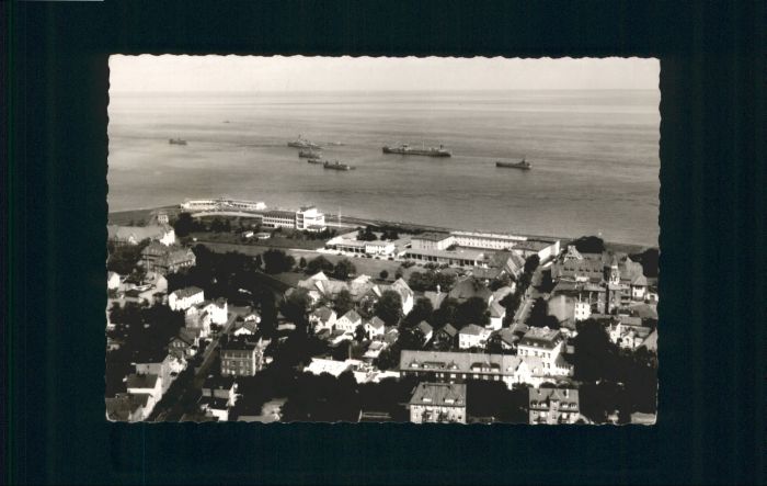 Cuxhaven Nordseebad Cuxhaven Fliegeraufnahme