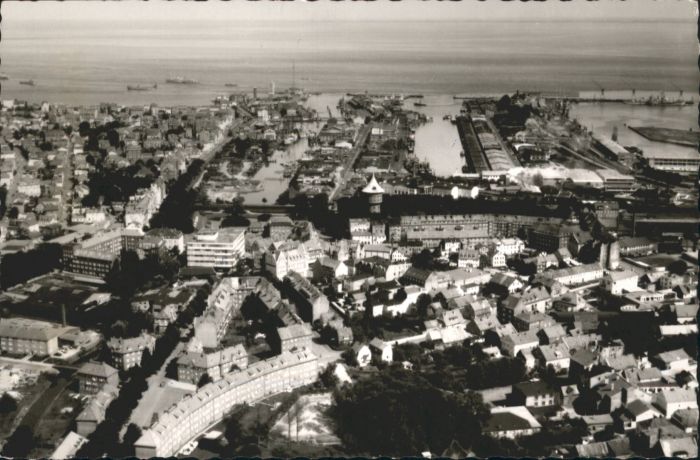 Cuxhaven Nordseebad Cuxhaven Fliegeraufnahme