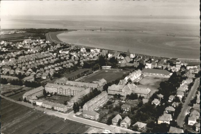 Cuxhaven Nordseebad Cuxhaven Fliegeraufnahme