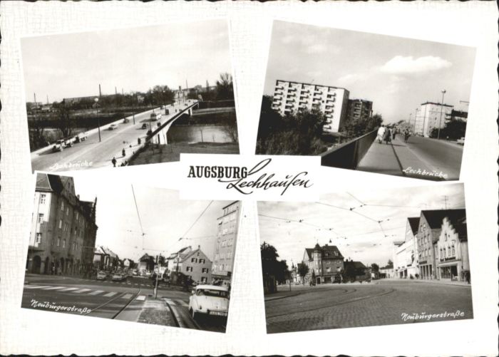 Lechhausen Lechbrücke Neuburgerstrasse