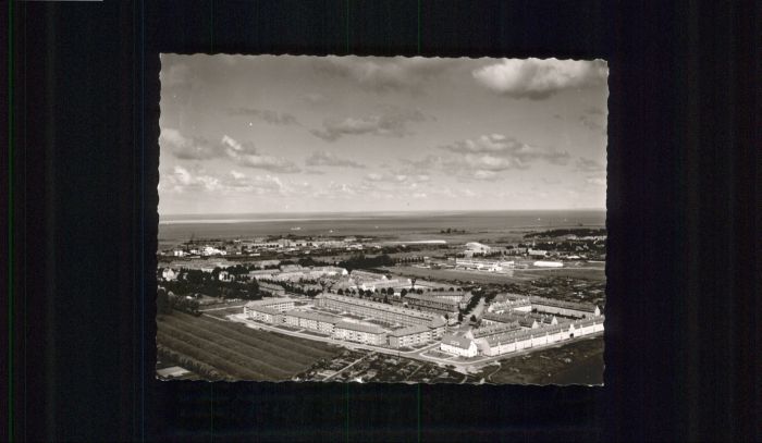 Cuxhaven Nordseebad Cuxhaven Fliegeraufnahme