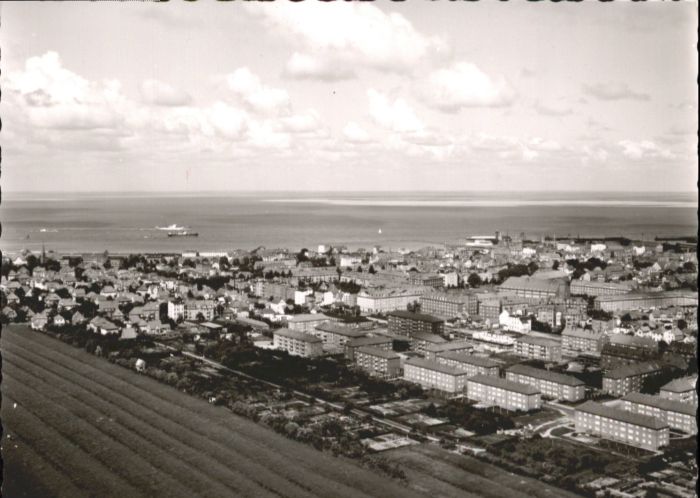 Cuxhaven Nordseebad Cuxhaven Fliegeraufnahme