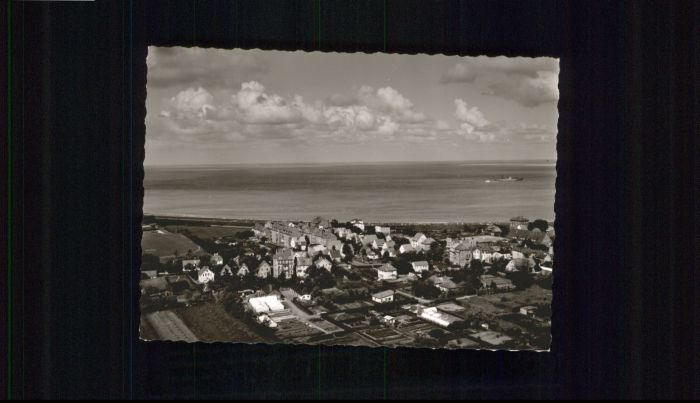 Cuxhaven Nordseebad Cuxhaven Fliegeraufnahme