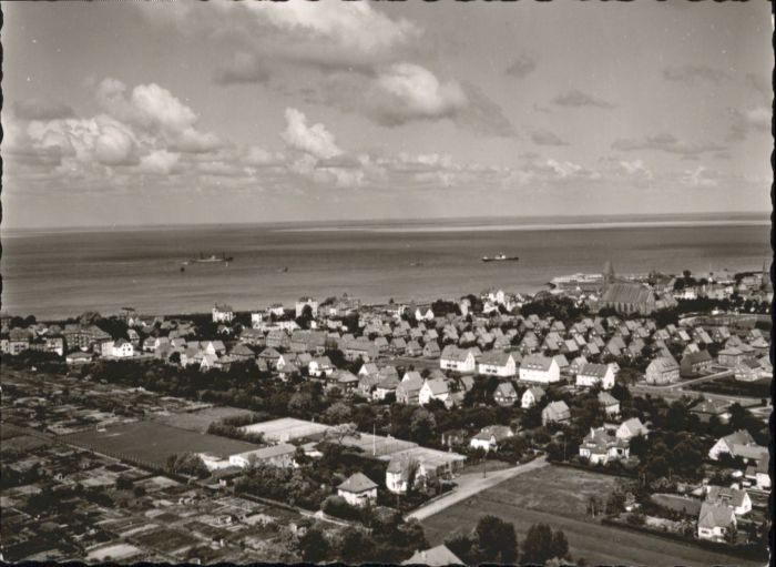 Cuxhaven Nordseebad Cuxhaven Fliegeraufnahme