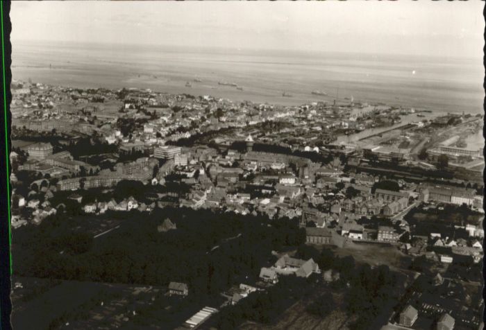 Cuxhaven Nordseebad Cuxhaven Fliegeraufnahme