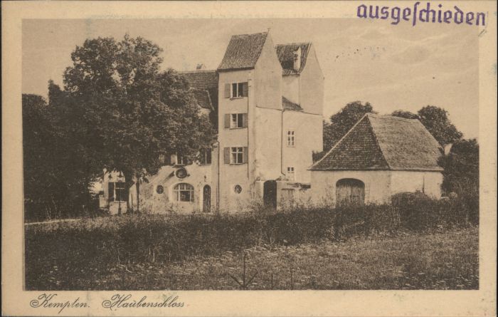 Kempten Haubenschloss