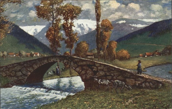 Hohneck Brücke Ziegen