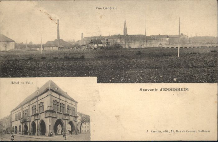 Ensisheim Hotel Ville Vue Generale