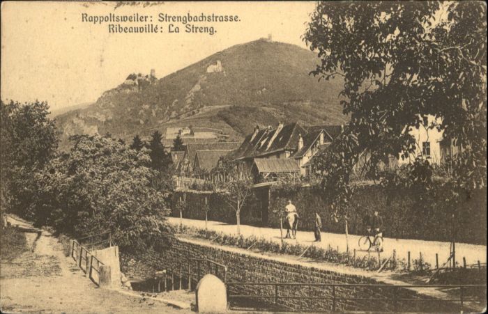 Rappoltsweiler Haut Rhin Elsass Rappoltsweiler Strengbachstrasse Ribeau