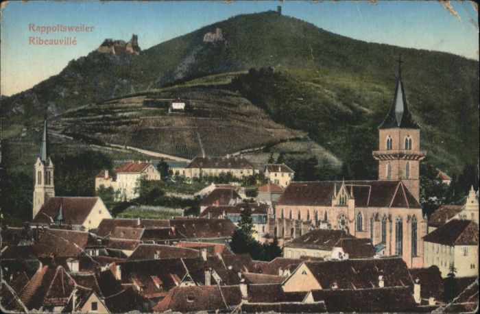 Rappoltsweiler Haut Rhin Elsass Rappoltsweiler Ribeauville Kirche