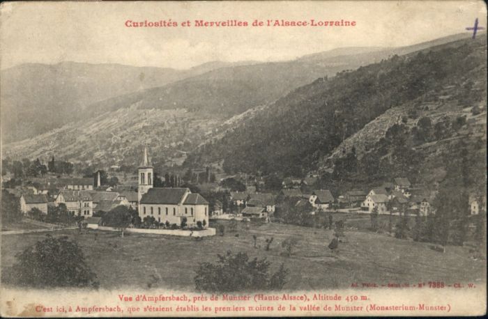 Ampfersbach Haut-Rhin Curiosites Merveilles Alsace Lorraine