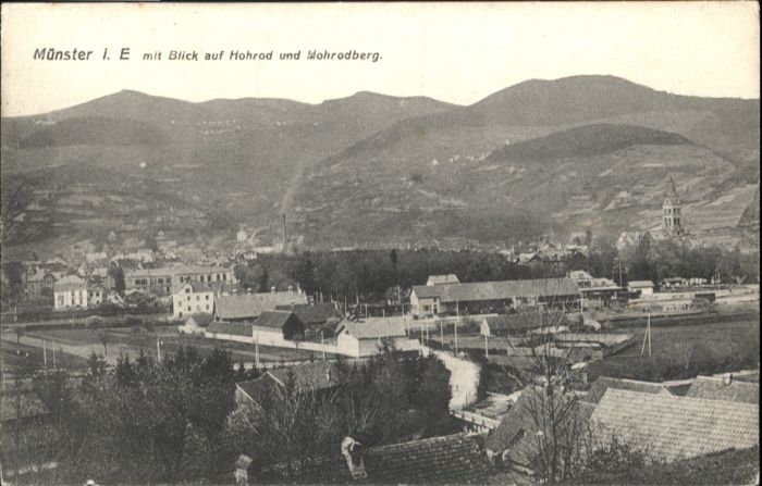 Munster Haut Rhin Elsass Münster Elsass Hohrod Hohrodberg