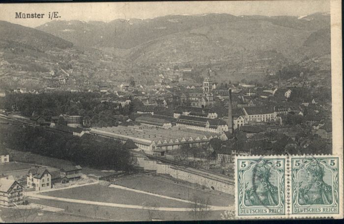 Munster Haut Rhin Elsass Münster Elsass