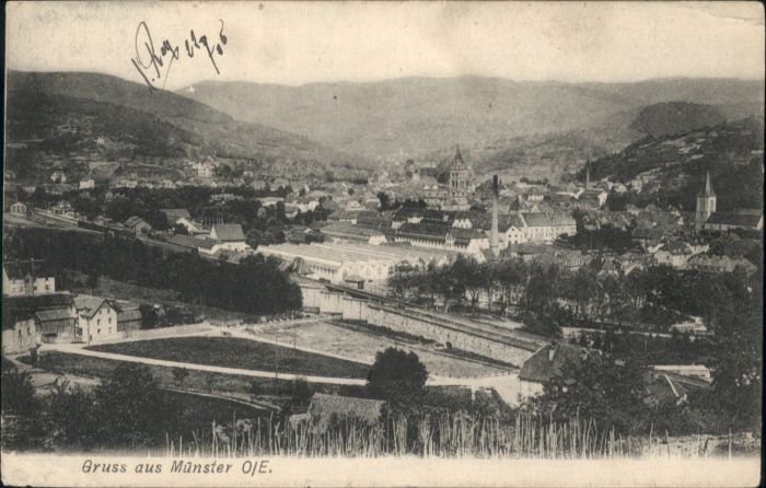 Munster Haut Rhin Elsass Münster Elsass