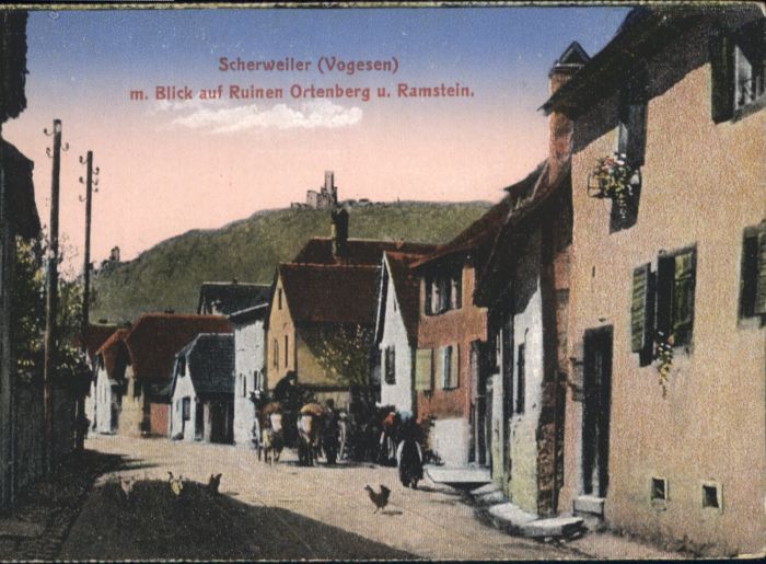 Scherweiler Ruinen Ortenberg Ramstein