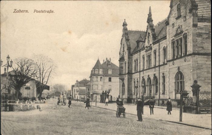 Zabern Saverne Zabern Poststrasse